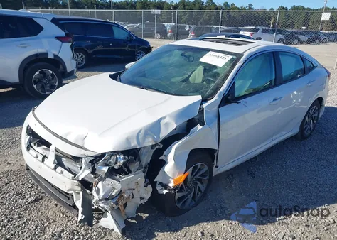 2017 Honda Civic Ex z USA, uszkodzony, nr VIN 19XFC2F76HE048171